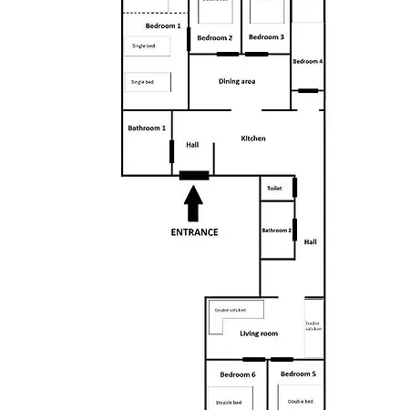 Prime Location Apartment Krakau Exterior foto